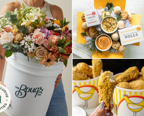 Gifts That Get Delivered cover photo collage