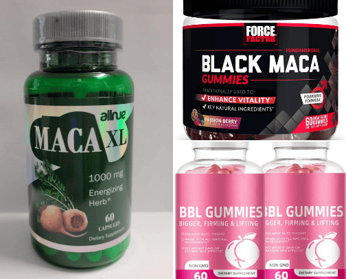 Body and skin supplements cover photo collage