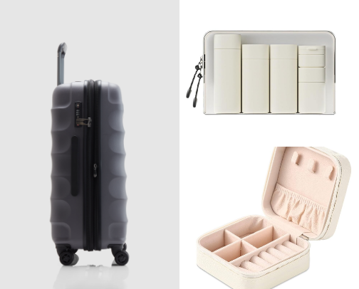 travel essentials for any trip! cover photo collage