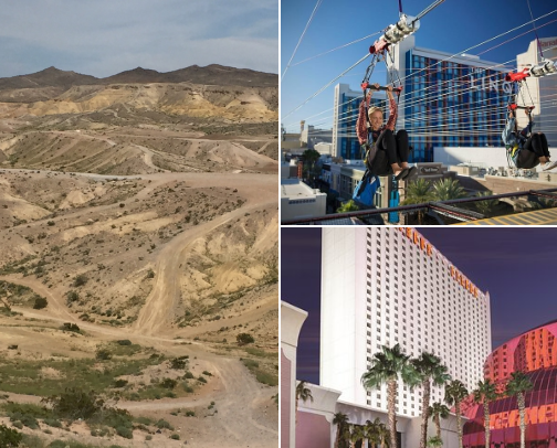 Sin City Essentials: The Ultimate Vegas Hit List cover photo collage