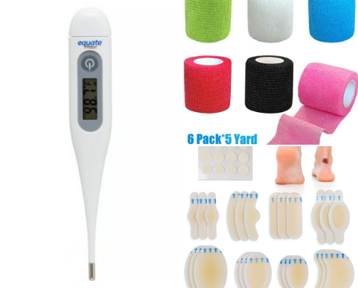 Items in my First aid cabinet cover photo collage