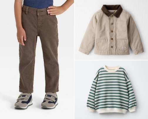 Toddler Fall Capsule Wardrobe cover photo collage