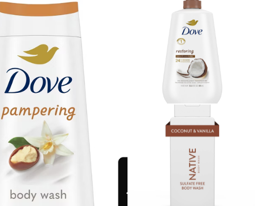 Body care cover photo collage