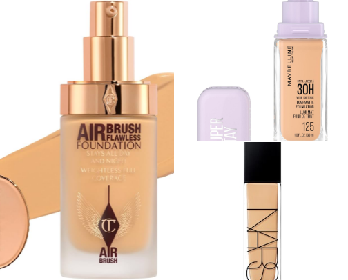 Best Full Coverage Foundation Recs cover photo collage