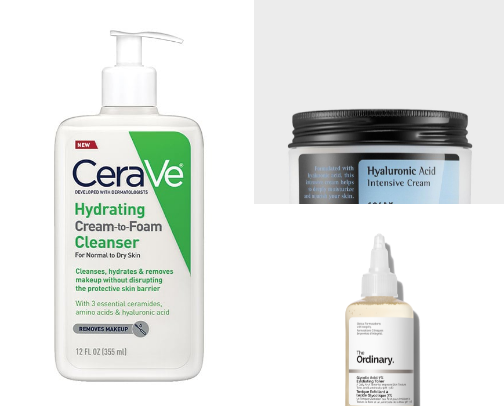 The Best Skincare For Dry Skin cover photo collage