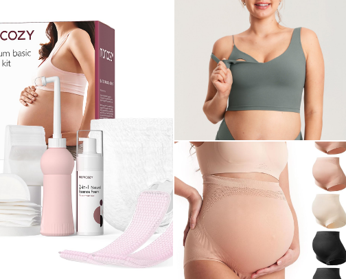 Maternity & PP Finds cover photo collage