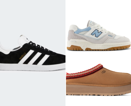 Best shoe brand in trend right now! cover photo collage