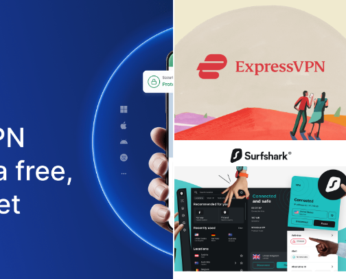Best VPNs for Streaming Basketball Abroad 2026 cover photo collage