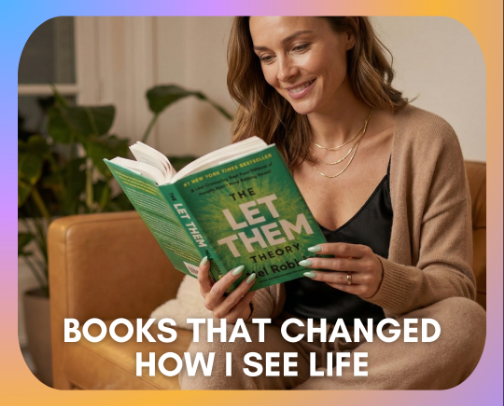 Books That Genuinely Changed How I See Life cover photo collage
