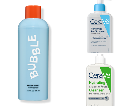 Tween skincare cover photo collage