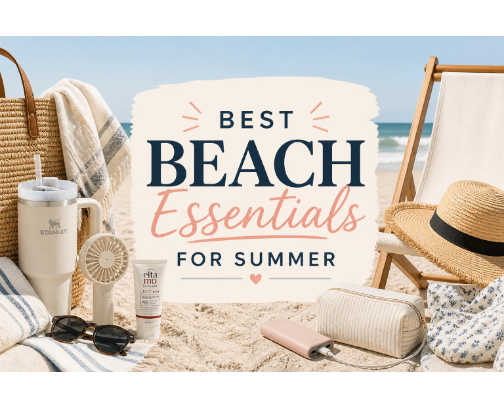 Best Beach Essentials for Summer cover photo collage