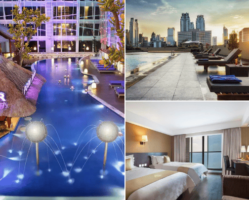 Rekomendasi Hotel Budget-Friendly di Indonesia cover photo collage