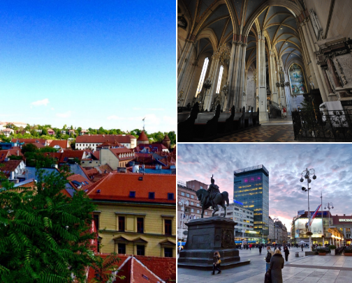 Where to go in Zagreb? cover photo collage