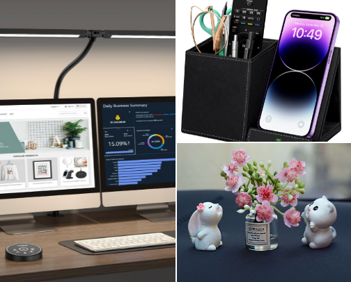 Dekorasi yang Bikin Ruangan Kerja Makin Nyaman cover photo collage