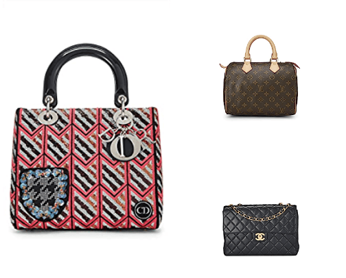 Handbags cover photo collage