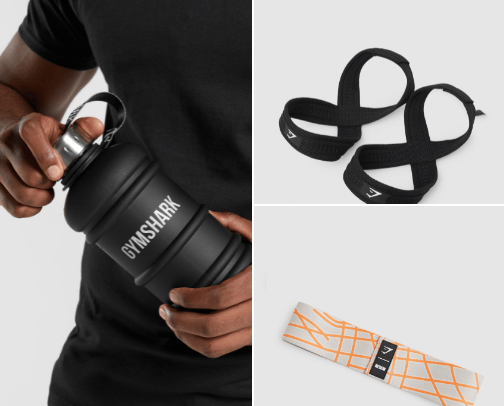 Gym must haves cover photo collage