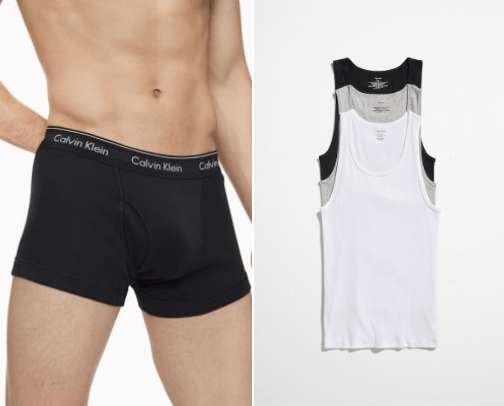 Underwear cover photo collage
