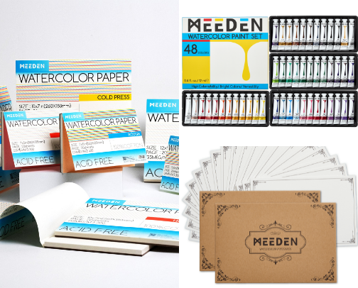 Art Supplies cover photo collage