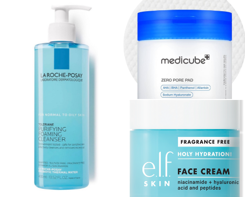 Affordable Skincare Faves cover photo collage