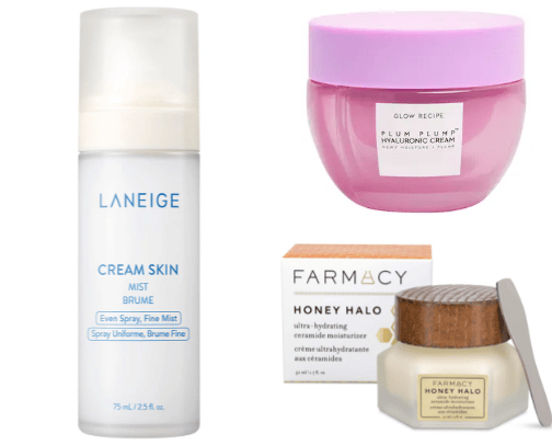 sephora skincare for dry skin cover photo collage