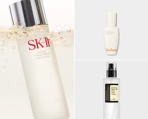 The best essence ever that make your skin very glowing!! Try it!! cover photo collage