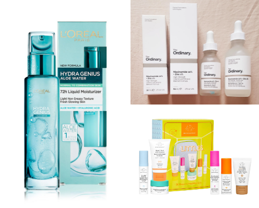 Facial care cover photo collage