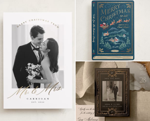 Minted cover photo collage