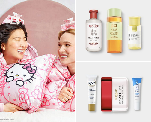 Night Routine Essentials: Wake Up Looking Your Best cover photo collage