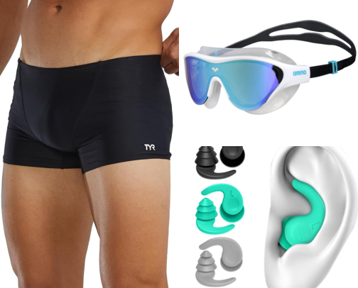 Tech Swim equipped cover photo collage