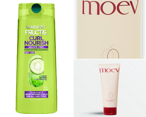 Hair products I swear by as a curly head that loves to straighten her hair too ! 💕 cover photo collage
