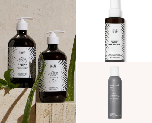 simple hair routine! cover photo collage