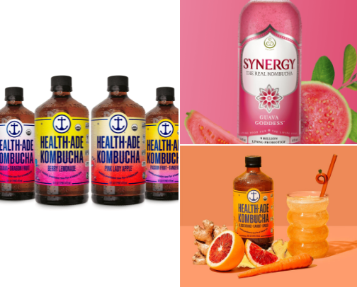 Have you tried kombucha yet? If not, here’s some suggestions. cover photo collage