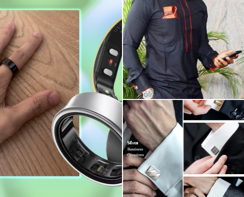 👔 Men’s Suitable Accessories cover photo collage