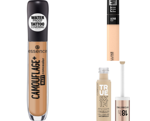 concealers cover photo collage