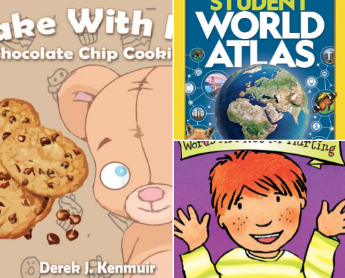 BOOKS FOR KIDS cover photo collage