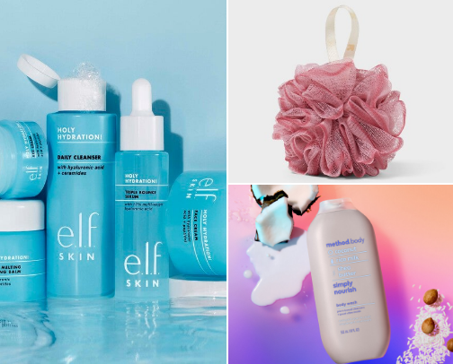 Confidence starts here with- fresh products for the girlies🎀 cover photo collage