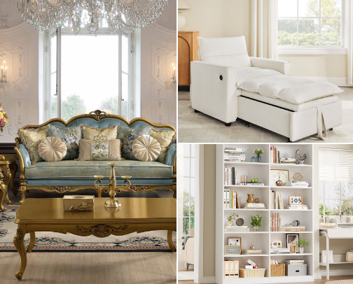 SOFAS AND COUCHES cover photo collage