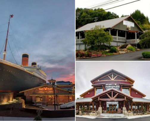 Pigeon Forge Fun! cover photo collage