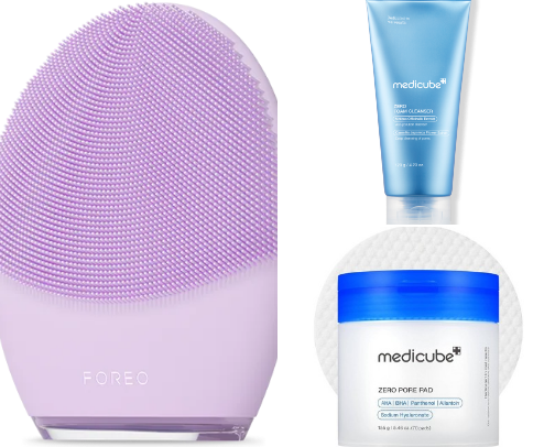 Acne-Prone Skin Beauty Must-Haves cover photo collage