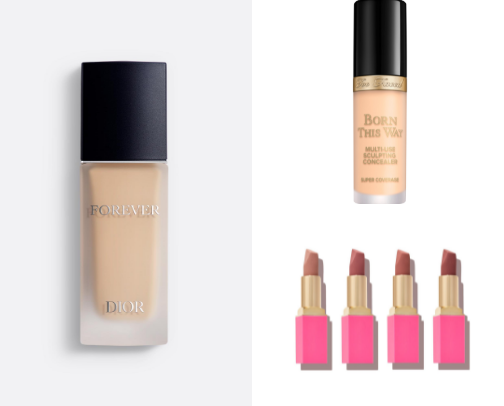 Flawless girl makeup must haves cover photo collage