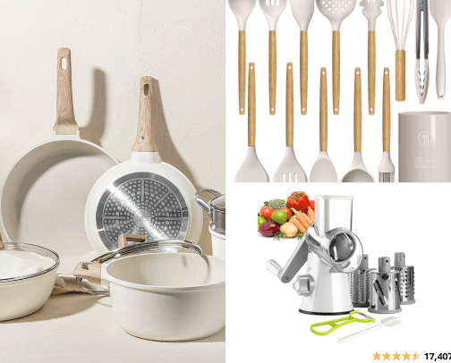 COOKING MUST HAVES cover photo collage