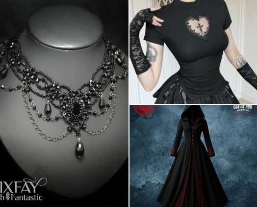 Goth, Alternative Christmas Gift Idea cover photo collage