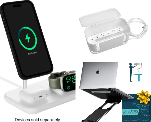 💻 My Clean Desk Setup: Tech & WFH Productivity Game-Changers cover photo collage