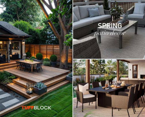 Back Deck & Patio Ideas cover photo collage