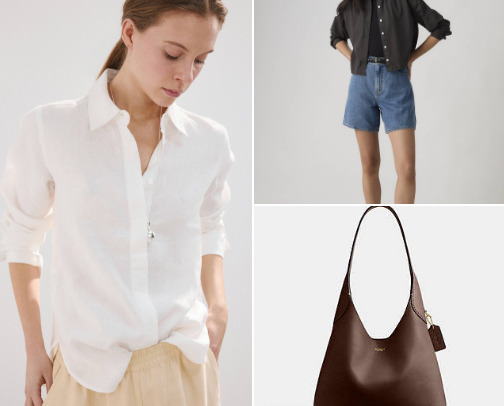 Summer closet cover photo collage