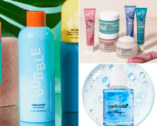 Skincare 🫶🏻 cover photo collage