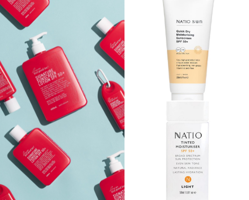 My favourite SPF products cover photo collage