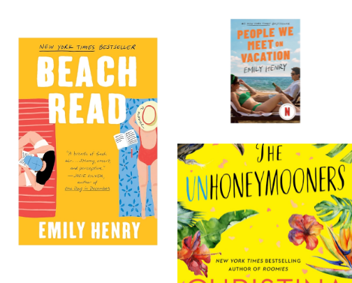 ☀️ Perfect Summer Beach Day Reads cover photo collage