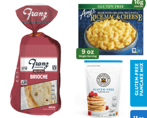 Walmart gluten free favorites cover photo collage