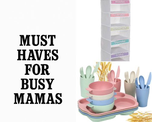 Home Hacks for the Busy Mamas!🤩 cover photo collage
